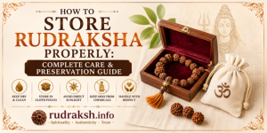 How to Store Rudraksha Properly: Complete Care & Preservation Guide